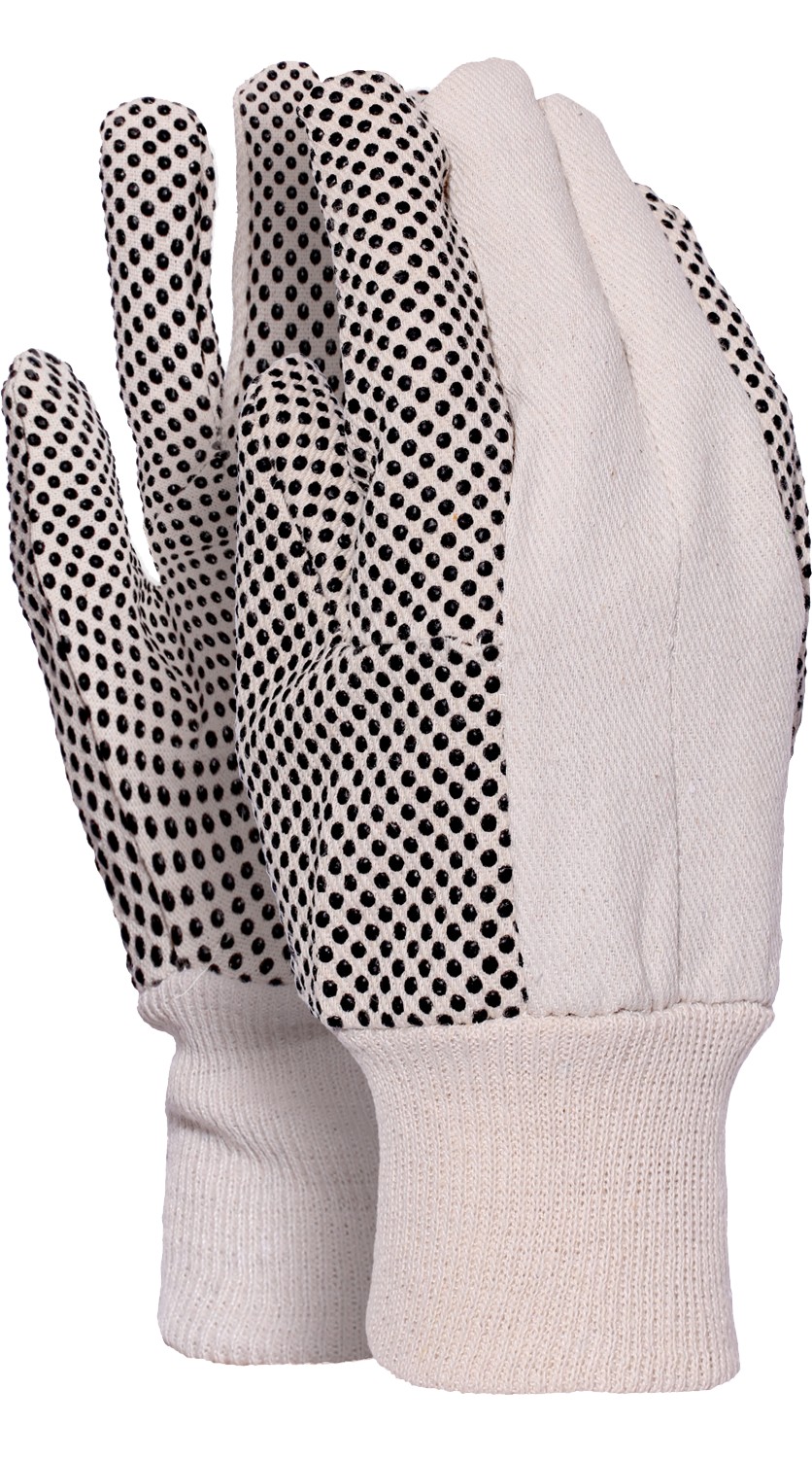 GUANTE ALGODÓN PUNTEADO PVC BLÍSTER